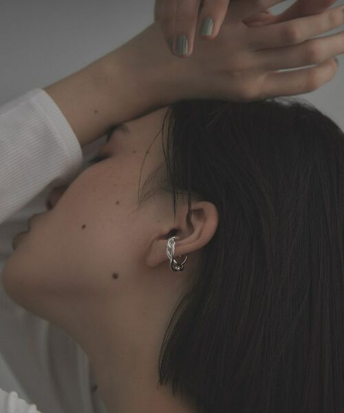 COCOSHNIK ONKITSCH / ココシュニックオンキッチュ ピアス・イヤリング | シルバー インフィニティイヤーカフ | 詳細7