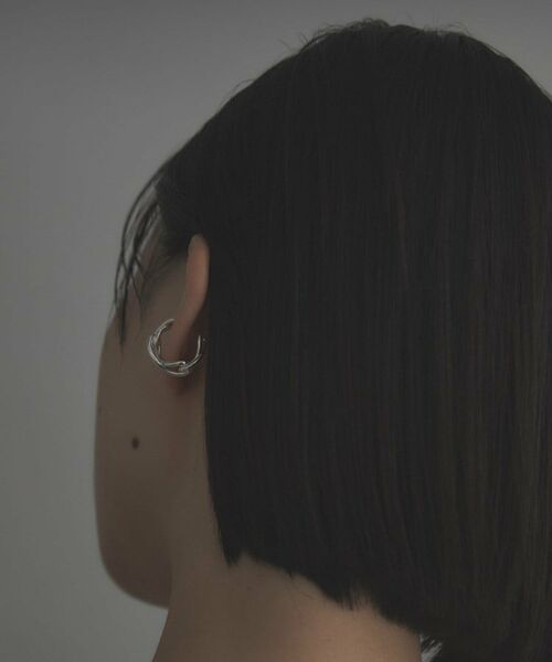 COCOSHNIK ONKITSCH / ココシュニックオンキッチュ ピアス・イヤリング | シルバー インフィニティイヤーカフ | 詳細8