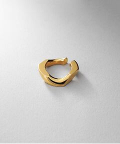 COCOSHNIK ONKITSCH / ココシュニックオンキッチュ ピアス・イヤリング | シルバー カーブチェーンモチーフイヤカフ GP