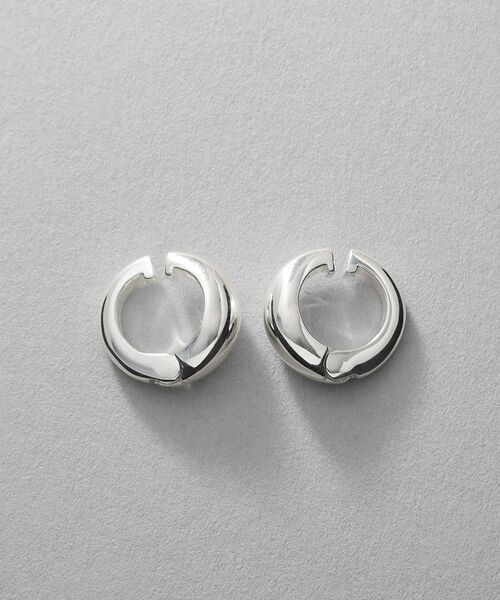 COCOSHNIK ONKITSCH / ココシュニックオンキッチュ ピアス・イヤリング | シルバー ハギーイヤリング マーキス | 詳細3