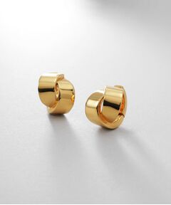 COCOSHNIK ONKITSCH / ココシュニックオンキッチュ ピアス・イヤリング | シルバー ハギーイヤリング フォールディングオーバーラップ GP