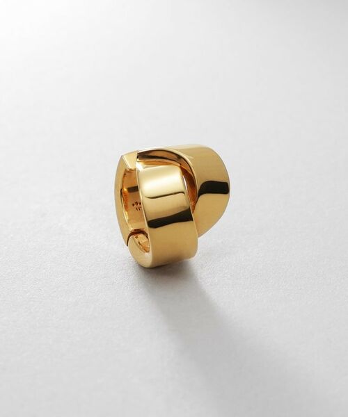 COCOSHNIK ONKITSCH / ココシュニックオンキッチュ ピアス・イヤリング | シルバー ハギーイヤリング フォールディングオーバーラップ GP | 詳細2