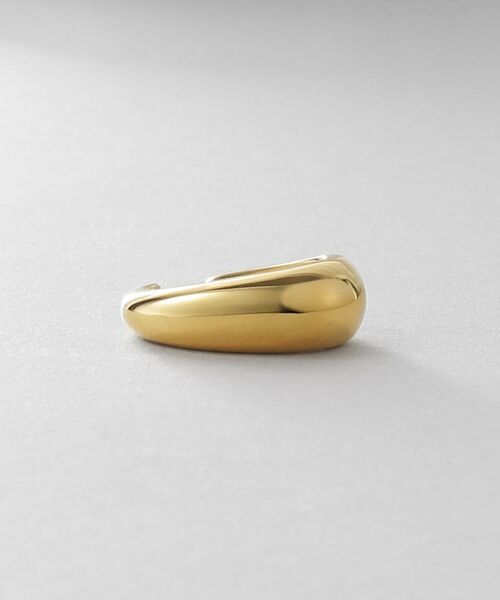 COCOSHNIK ONKITSCH / ココシュニックオンキッチュ ピアス・イヤリング | シルバー オーバルイヤカフ GP | 詳細2