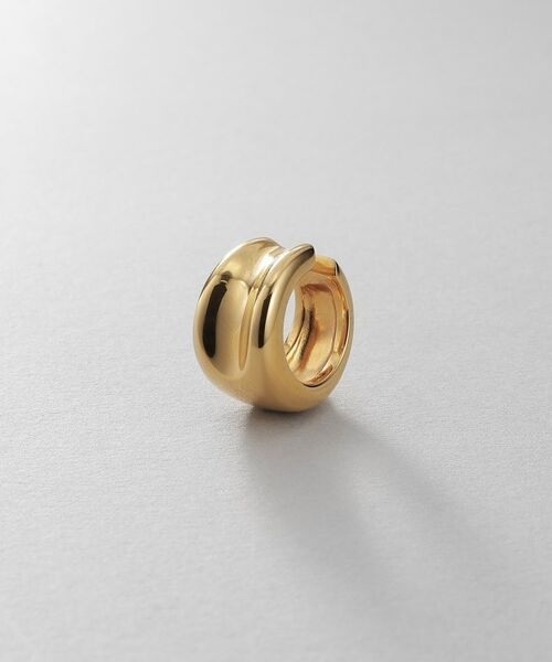 COCOSHNIK ONKITSCH / ココシュニックオンキッチュ ピアス・イヤリング | シルバー コンケイブイヤカフ GP（ゴールド(600)）