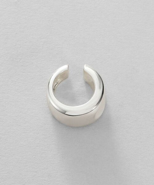 COCOSHNIK ONKITSCH / ココシュニックオンキッチュ ピアス・イヤリング | シルバー コンケイブイヤカフ | 詳細3