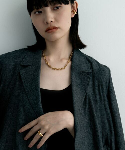 COCOSHNIK ONKITSCH / ココシュニックオンキッチュ ピアス・イヤリング | シルバー サンマルコイヤカフ GP | 詳細5