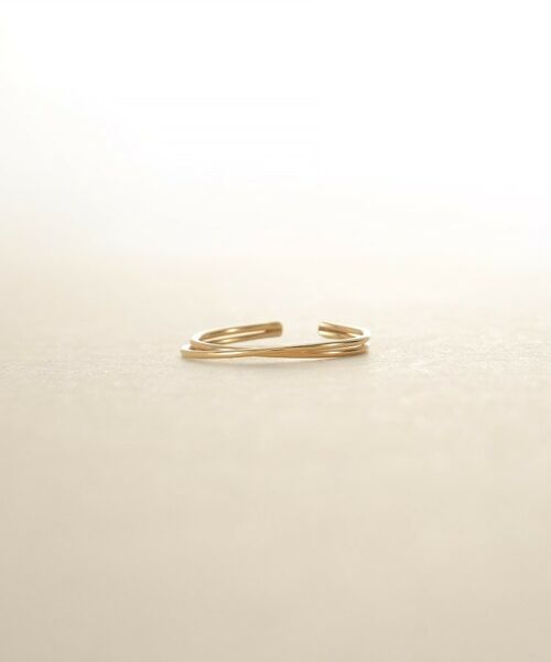 COCOSHNIK ONKITSCH / ココシュニックオンキッチュ ピアス・イヤリング | K10クロスイヤーカフ | 詳細2