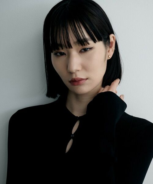 COCOSHNIK ONKITSCH / ココシュニックオンキッチュ ピアス・イヤリング | K10ワンストローククロスイヤーカフ | 詳細5