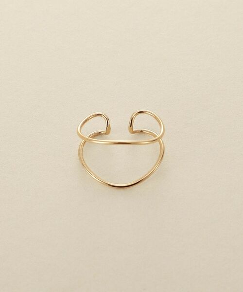 COCOSHNIK ONKITSCH / ココシュニックオンキッチュ ピアス・イヤリング | K10ワンストロークニュアンスイヤーカフ | 詳細3