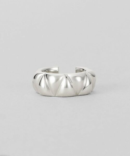 COCOSHNIK ONKITSCH / ココシュニックオンキッチュ ピアス・イヤリング | シルバー キルトイヤカフ | 詳細2