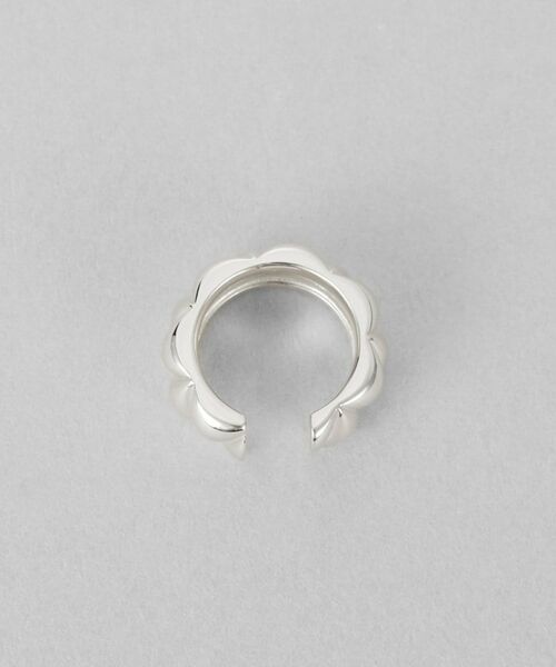 COCOSHNIK ONKITSCH / ココシュニックオンキッチュ ピアス・イヤリング | シルバー キルトイヤカフ | 詳細3