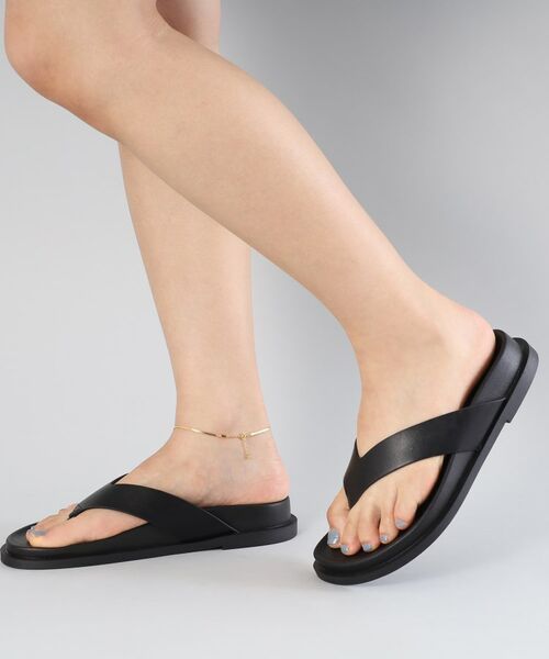 COCOSHNIK ONKITSCH / ココシュニックオンキッチュ アンクレット | シルバー デザインチェーン フラットスネークアンクレット GP | 詳細8