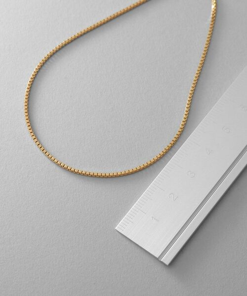 COCOSHNIK ONKITSCH / ココシュニックオンキッチュ アンクレット | シルバー デザインチェーン ベネチアンアンクレット GP | 詳細3