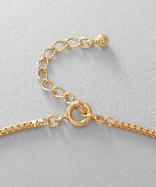 COCOSHNIK ONKITSCH / ココシュニックオンキッチュ アンクレット | シルバー デザインチェーン ベネチアンアンクレット GP | 詳細4