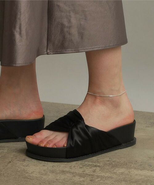 COCOSHNIK ONKITSCH / ココシュニックオンキッチュ アンクレット | シルバー デザインチェーン ベネチアンアンクレット | 詳細10