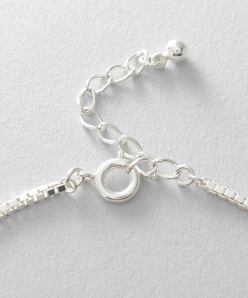 COCOSHNIK ONKITSCH / ココシュニックオンキッチュ アンクレット | シルバー デザインチェーン ベネチアンアンクレット | 詳細4