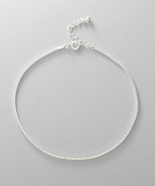 COCOSHNIK ONKITSCH / ココシュニックオンキッチュ アンクレット | シルバー デザインチェーン ベネチアンアンクレット | 詳細5