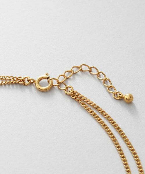 COCOSHNIK ONKITSCH / ココシュニックオンキッチュ アンクレット | シルバー カーブチェーン ダブルアンクレット GP | 詳細3
