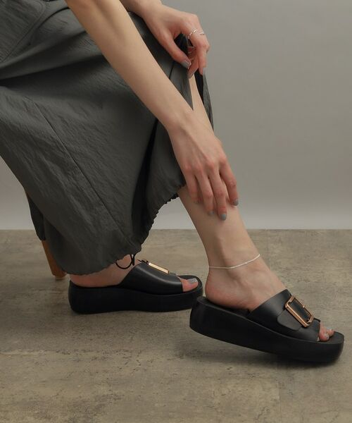 COCOSHNIK ONKITSCH / ココシュニックオンキッチュ アンクレット | シルバー カーブチェーン ダブルアンクレット | 詳細7