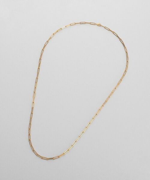 COCOSHNIK ONKITSCH / ココシュニックオンキッチュ ネックレス・ペンダント・チョーカー | シルバー デザインチェーン フラットケーブル ラリエットネックレス GP | 詳細5