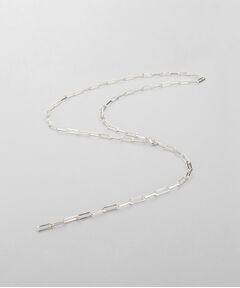 COCOSHNIK ONKITSCH / ココシュニックオンキッチュ ネックレス・ペンダント・チョーカー | シルバー デザインチェーン フラットケーブル ラリエットネックレス