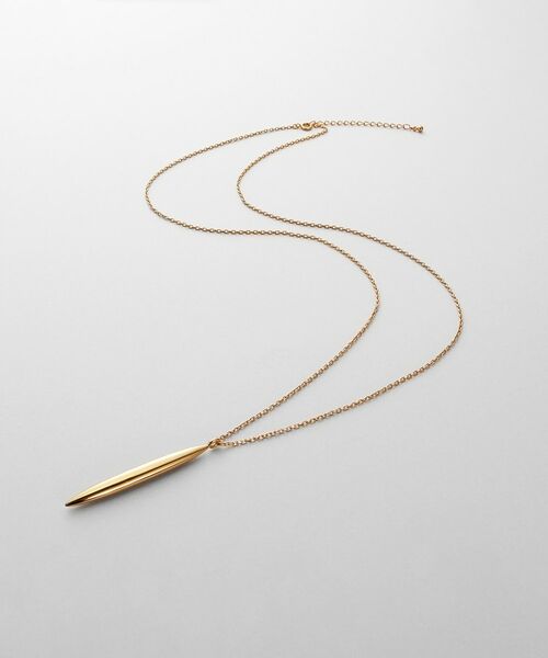 COCOSHNIK ONKITSCH / ココシュニックオンキッチュ ネックレス・ペンダント・チョーカー | シルバー ナベットシェイプネックレス GP | 詳細1