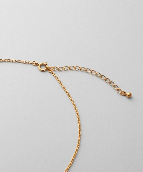 COCOSHNIK ONKITSCH / ココシュニックオンキッチュ ネックレス・ペンダント・チョーカー | シルバー ナベットシェイプネックレス GP | 詳細3