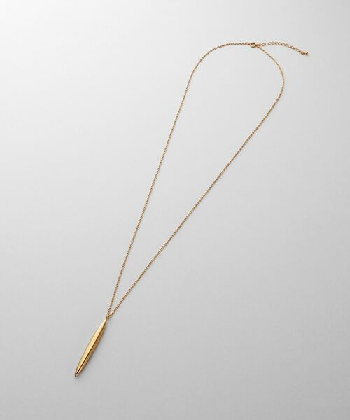 COCOSHNIK ONKITSCH / ココシュニックオンキッチュ ネックレス・ペンダント・チョーカー | シルバー ナベットシェイプネックレス GP | 詳細4