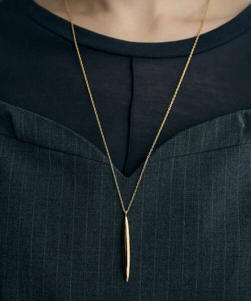 COCOSHNIK ONKITSCH / ココシュニックオンキッチュ ネックレス・ペンダント・チョーカー | シルバー ナベットシェイプネックレス GP | 詳細9