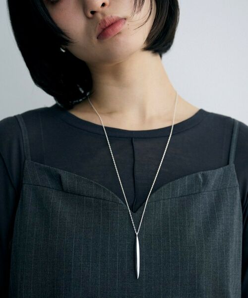 COCOSHNIK ONKITSCH / ココシュニックオンキッチュ ネックレス・ペンダント・チョーカー | シルバー ナベットシェイプネックレス | 詳細8