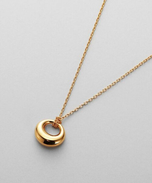 COCOSHNIK ONKITSCH / ココシュニックオンキッチュ ネックレス・ペンダント・チョーカー | シルバー オフセットトーラスネックレス GP | 詳細2