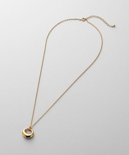 COCOSHNIK ONKITSCH / ココシュニックオンキッチュ ネックレス・ペンダント・チョーカー | シルバー オフセットトーラスネックレス GP | 詳細4