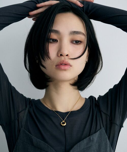 COCOSHNIK ONKITSCH / ココシュニックオンキッチュ ネックレス・ペンダント・チョーカー | シルバー オフセットトーラスネックレス GP | 詳細8