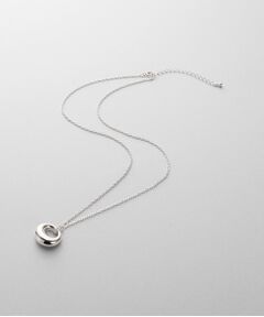 COCOSHNIK ONKITSCH / ココシュニックオンキッチュ ネックレス・ペンダント・チョーカー | シルバー オフセットトーラスネックレス