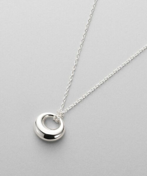 COCOSHNIK ONKITSCH / ココシュニックオンキッチュ ネックレス・ペンダント・チョーカー | シルバー オフセットトーラスネックレス | 詳細2
