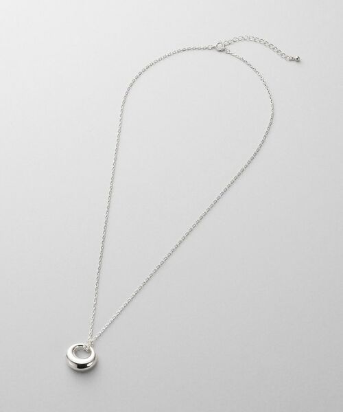 COCOSHNIK ONKITSCH / ココシュニックオンキッチュ ネックレス・ペンダント・チョーカー | シルバー オフセットトーラスネックレス | 詳細4