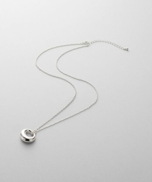 COCOSHNIK ONKITSCH / ココシュニックオンキッチュ ネックレス・ペンダント・チョーカー | シルバー オフセットトーラスネックレス（シルバー(600)）
