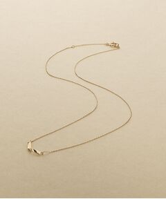 COCOSHNIK ONKITSCH / ココシュニックオンキッチュ ネックレス・ペンダント・チョーカー | K10フォールドプレートネックレス