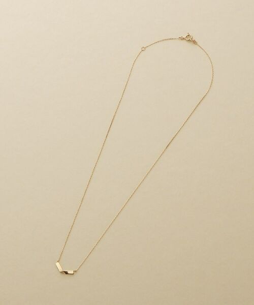 COCOSHNIK ONKITSCH / ココシュニックオンキッチュ ネックレス・ペンダント・チョーカー | K10フォールドプレートネックレス | 詳細5