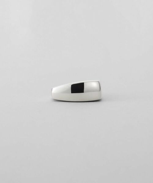 COCOSHNIK ONKITSCH / ココシュニックオンキッチュ リング | シルバー ボリュームトラペーズシグネットリング | 詳細2