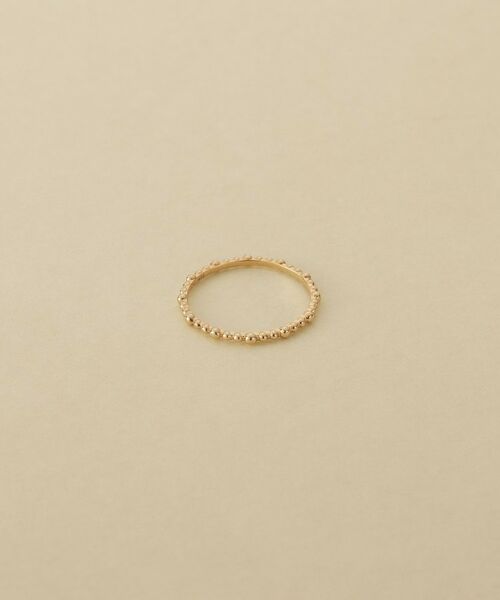 COCOSHNIK ONKITSCH / ココシュニックオンキッチュ リング | K10ドットシークエンスリング | 詳細1