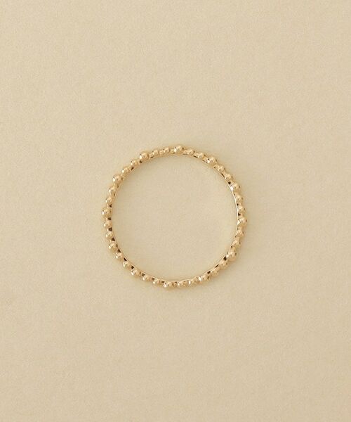 COCOSHNIK ONKITSCH / ココシュニックオンキッチュ リング | K10ドットシークエンスリング | 詳細3