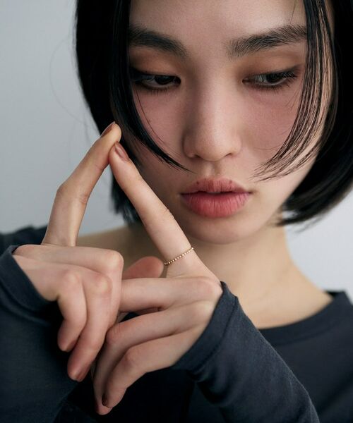 COCOSHNIK ONKITSCH / ココシュニックオンキッチュ リング | K10ドットシークエンスリング | 詳細7