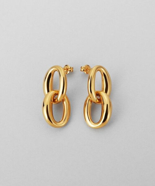 COCOSHNIK ONKITSCH / ココシュニックオンキッチュ ピアス・イヤリング | シルバー ダブルドロップニュアンスピアス GP | 詳細3