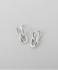 COCOSHNIK ONKITSCH / ココシュニックオンキッチュ ピアス・イヤリング | シルバー ダブルドロップニュアンスピアス