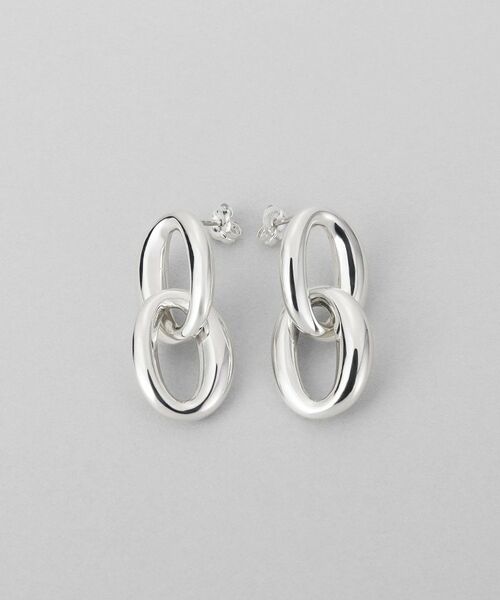 COCOSHNIK ONKITSCH / ココシュニックオンキッチュ ピアス・イヤリング | シルバー ダブルドロップニュアンスピアス | 詳細3