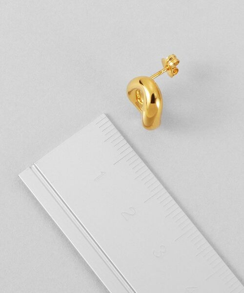 COCOSHNIK ONKITSCH / ココシュニックオンキッチュ ピアス・イヤリング | シルバー オープンニュアンスピアス GP | 詳細5