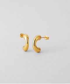 COCOSHNIK ONKITSCH / ココシュニックオンキッチュ ピアス・イヤリング | シルバー ニュアンスアークピアス GP