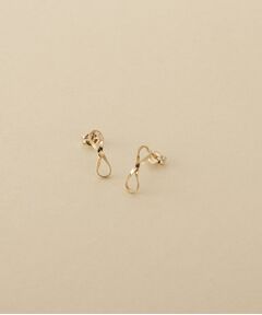 COCOSHNIK ONKITSCH / ココシュニックオンキッチュ ピアス・イヤリング | K10エイトプレートピアス