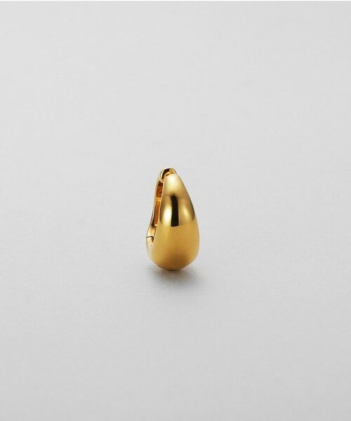 COCOSHNIK ONKITSCH / ココシュニックオンキッチュ ピアス・イヤリング | シルバー ハギーイヤリング ペアシェイプ M GP | 詳細2